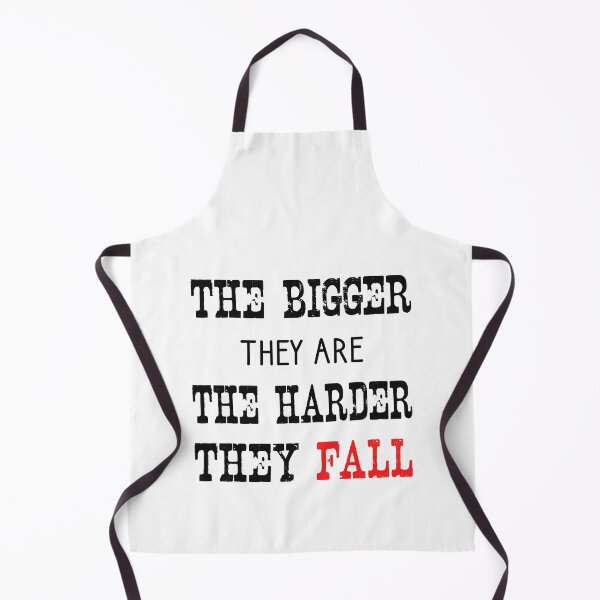Item preview, The Bigger They Are The Harder They Fall designed and sold by DinoSpirit.