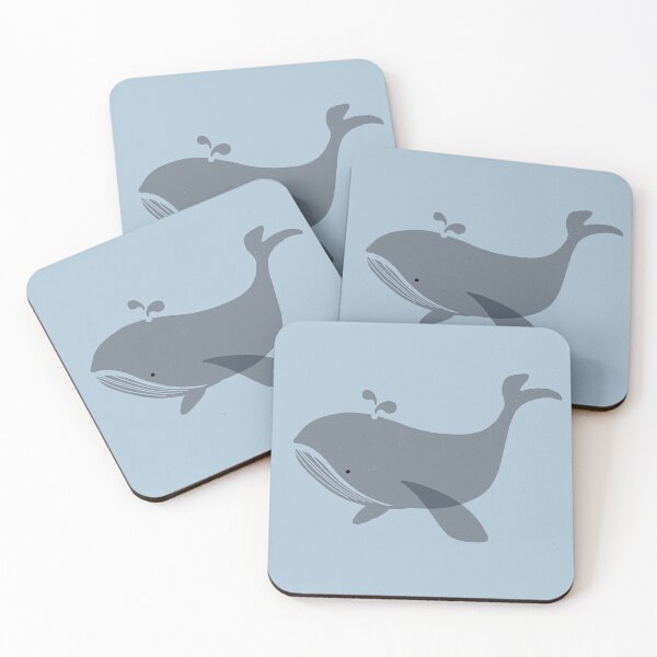Item preview, Blue Whale Children Illustration designed and sold by Covo Studio.