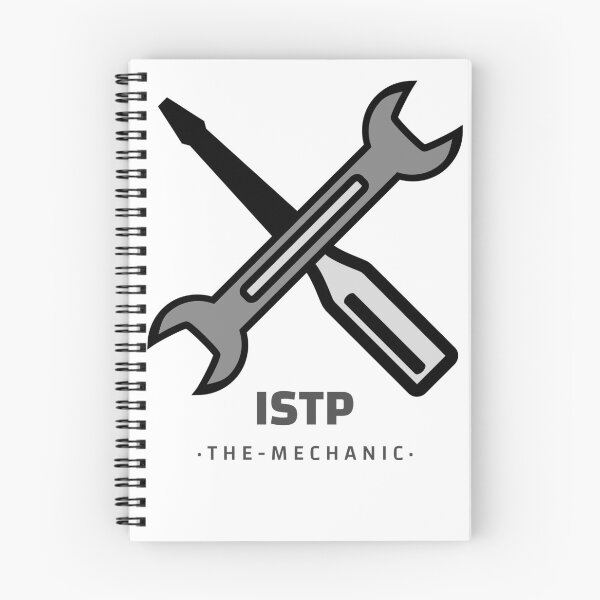 Item preview, ISTP - The Mechanic designed and sold by JustMyTypeMBTI.
