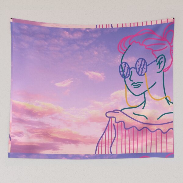 Item preview, Sunset abstract designed and sold by Shineyarts.
