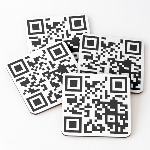 Item preview, Rick Roll - QR Code designed and sold by NikkiMouse82.
