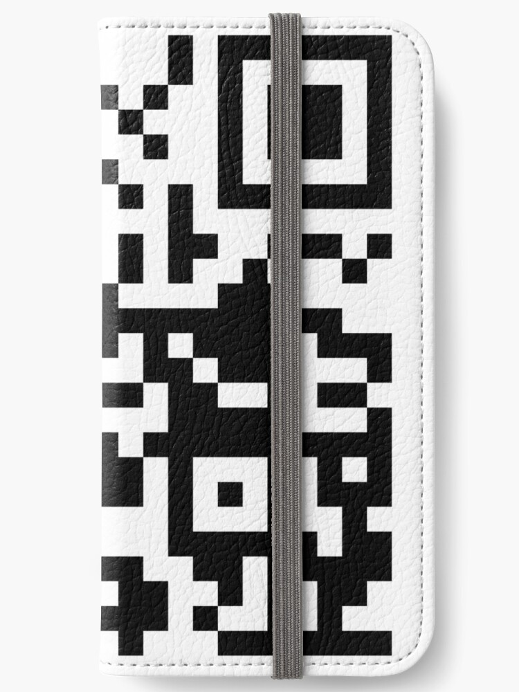 Rick Roll - QR Code iPhone Case for Sale by NikkiMouse82