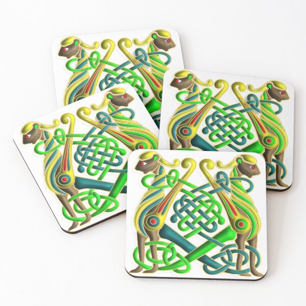 Item preview, Celtic Dogs Knotwork Creation designed and sold by Paddyarts.
