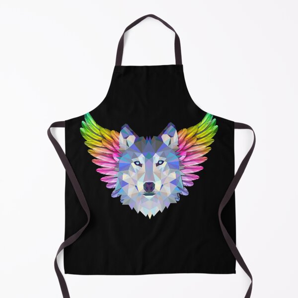 Item preview, winged Rainbow Wolf designed and sold by Dead-Famous.