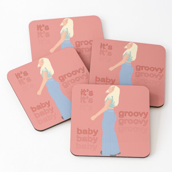 Item preview, It’s Groovy Baby Quote Bellbottom Jeans designed and sold by Toripasquale.