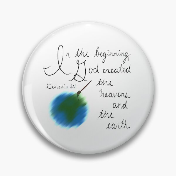 Item preview, Génesis 1:1 creation of the world designed and sold by Mustard-Seeds.