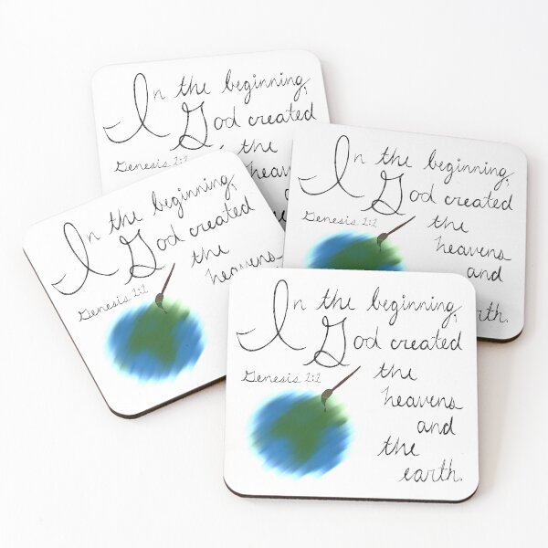 Item preview, Génesis 1:1 creation of the world designed and sold by Mustard-Seeds.