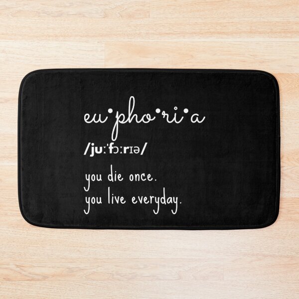 Item preview, Euphoria quotes designed and sold by Beyond Words.