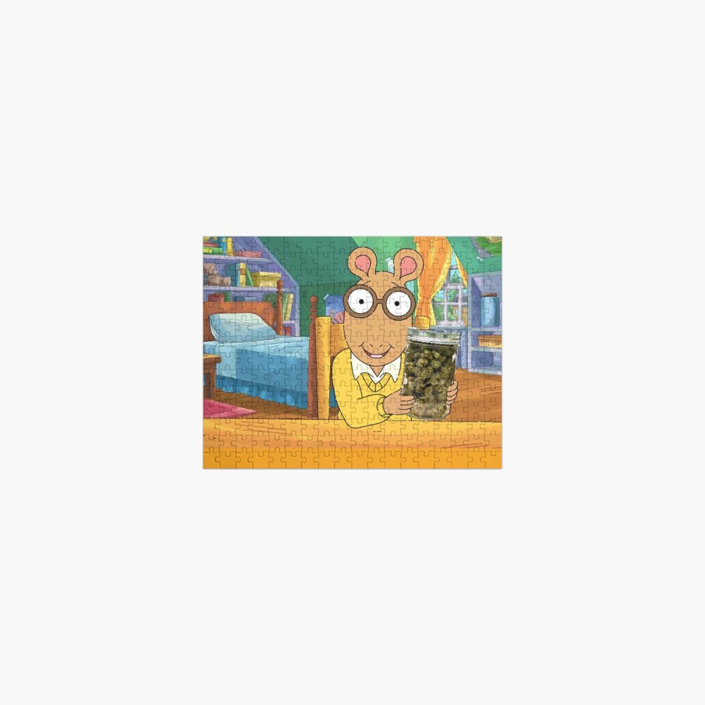 Arthur + weed Jigsaw Puzzle