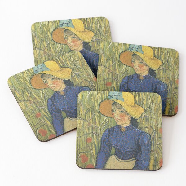Item preview, Vincent Van Gogh - Young Peasant Woman with Straw hat designed and sold by vakashop.