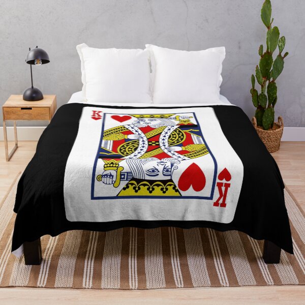 Item preview, King of Hearts playing cards designed and sold by Happy Puppy Print On Demand.