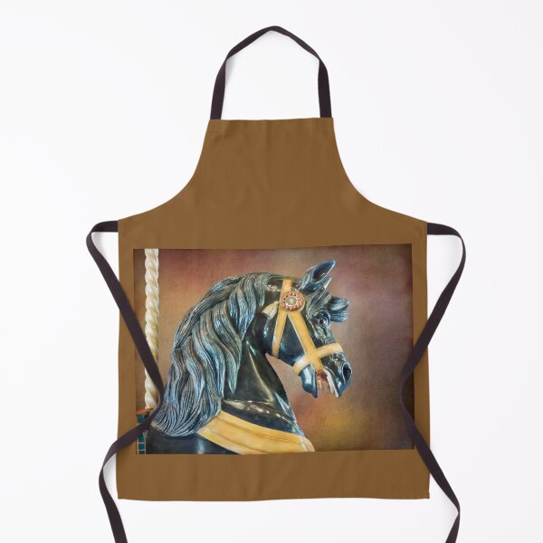 Item preview, Carousel Black Stallion Head designed and sold by Finding Fortuity.