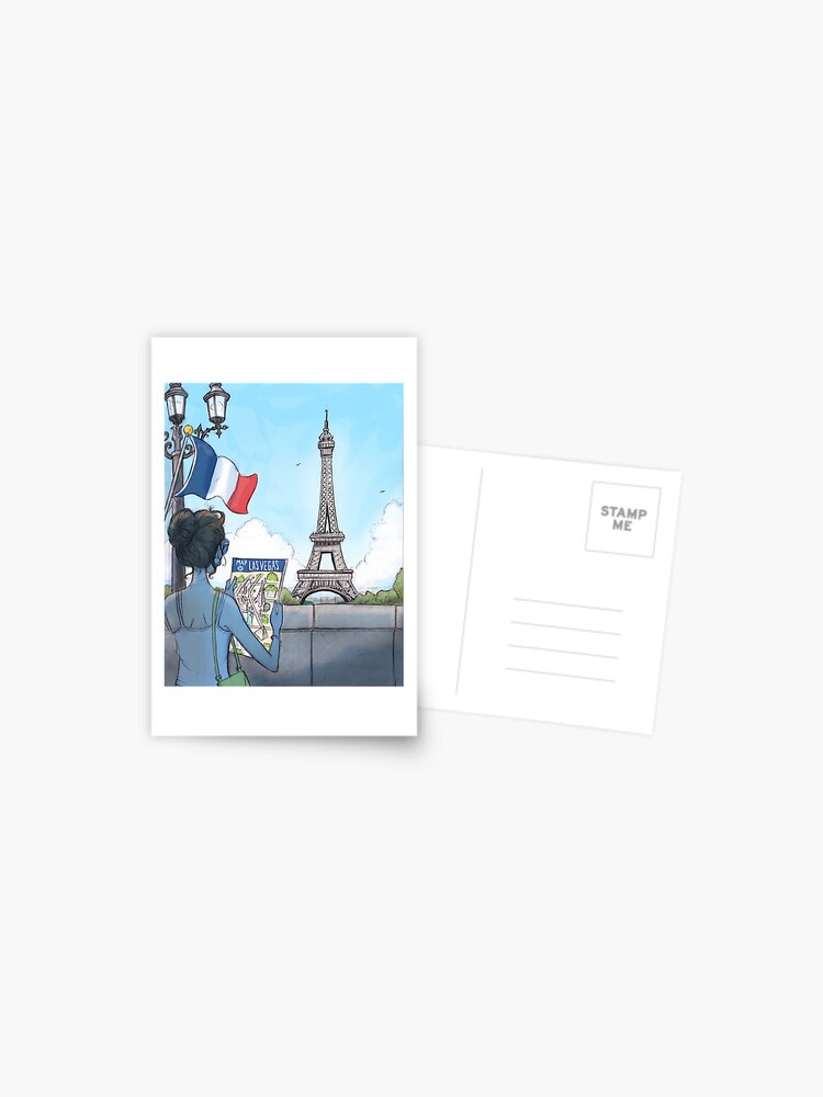 Thumbnail 1 of 2, Postcard, Paris Las Vegas designed and sold by intercultural1.