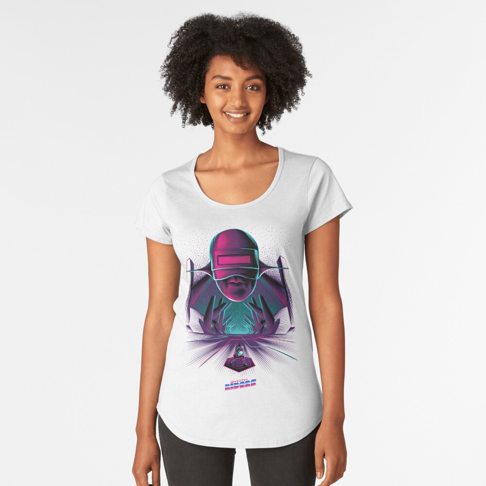 Item preview, Premium Scoop T-Shirt designed and sold by synthriders.