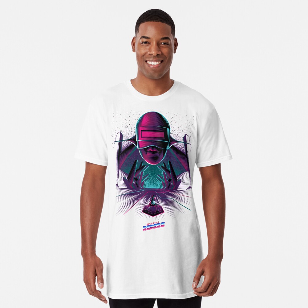 Item preview, Long T-Shirt designed and sold by synthriders.