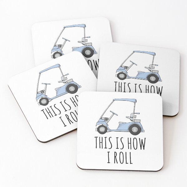 Item preview, This Is How I Roll Golf Cart  designed and sold by Vanover Designs.