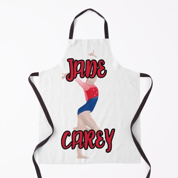 Item preview, Jade Carey Gymnastics Cartoon Art with Name designed and sold by Cherries4.