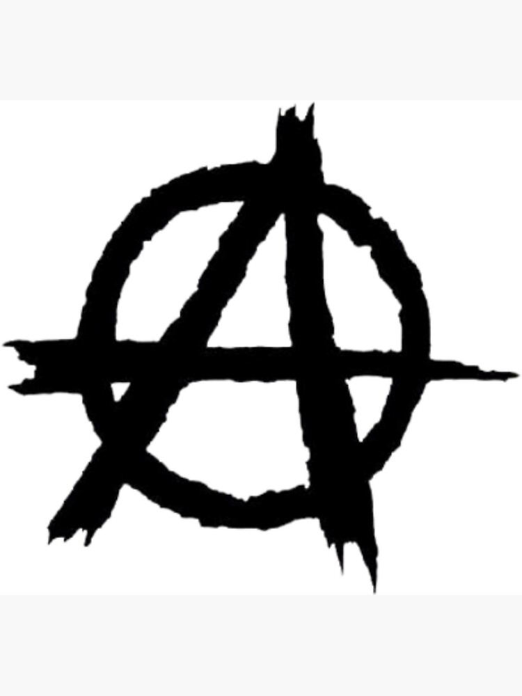 Anarchy Symbol Sticker For Sale By Ravanna Lotus Redbubble
