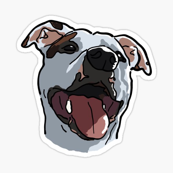 Item preview, Happy Pibble designed and sold by MykaylaFitz.