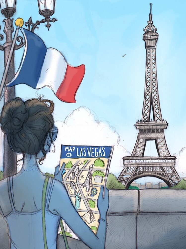 Thumbnail 4 of 4, iPhone Case, Paris Las Vegas designed and sold by intercultural1.
