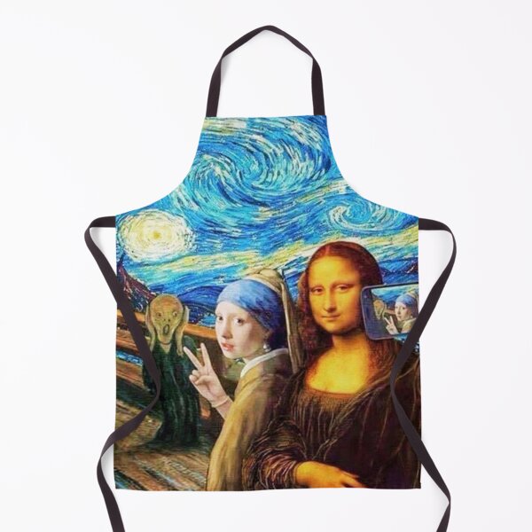 Item preview, Funny Famous Painting Selfie designed and sold by fudgecream.
