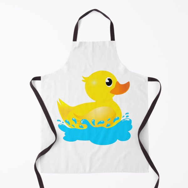 Item preview, Yellow Rubber Duck & Splash designed and sold by Happy Puppy Print On Demand.