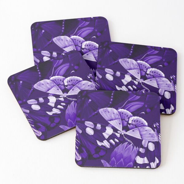 Item preview, Ultraviolet Butterflies designed and sold by madtoyman.
