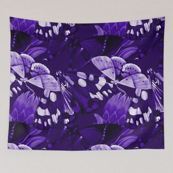 Item preview, Ultraviolet Butterflies designed and sold by madtoyman.