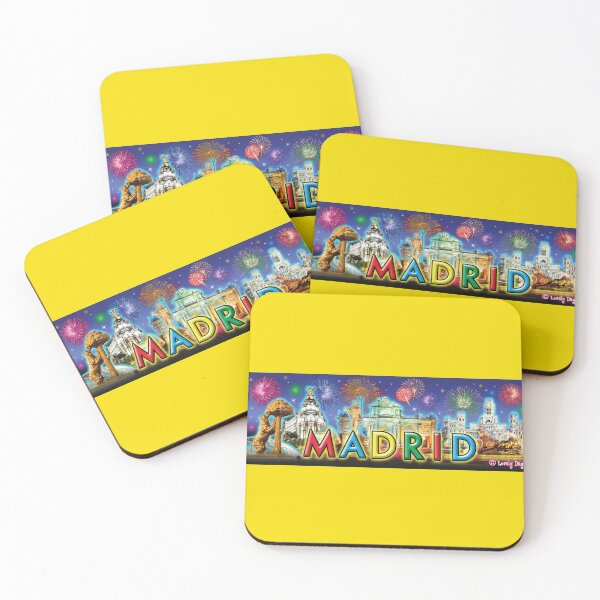 Item preview, Madrid Fireworks Famous Lovely Day Design designed and sold by Lovely Day.