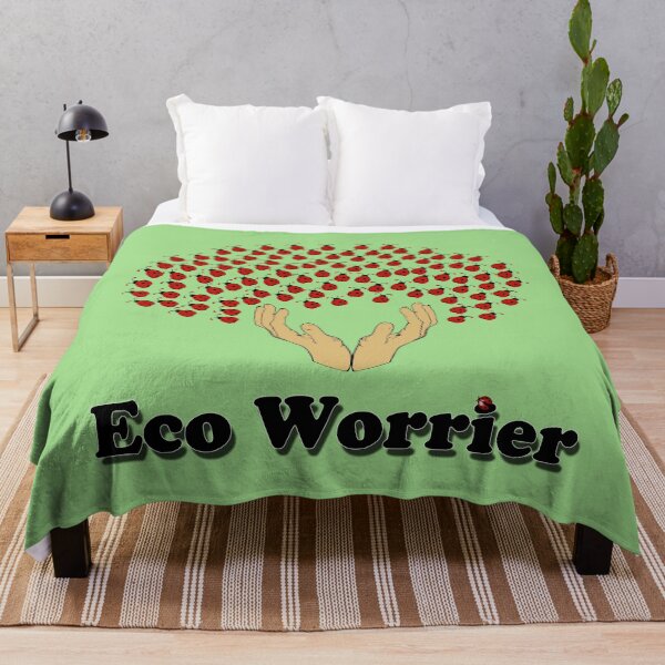 Item preview, Ladybird Eco Warrior designed and sold by stevenwoodcock.