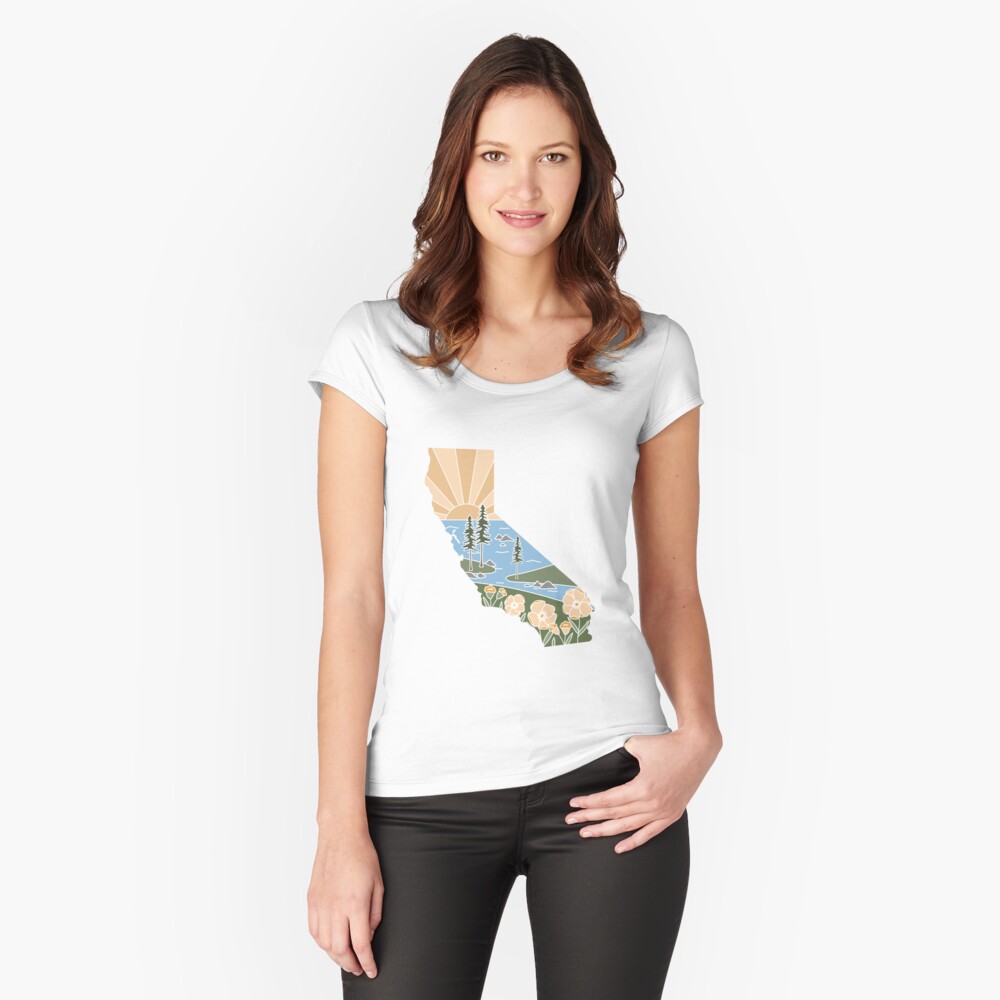 Item preview, Fitted Scoop T-Shirt designed and sold by jamiemaher15.