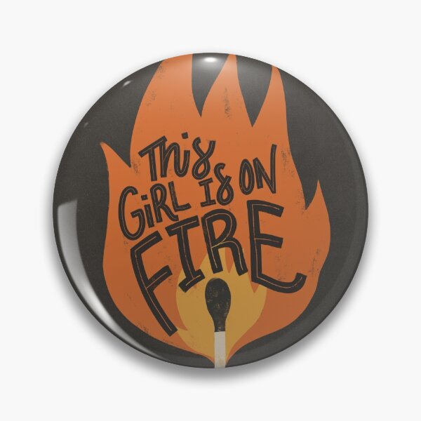 Artikelvorschau, Dieses Mädchen steht in Flammen entworfen und verkauft von latheandquill.