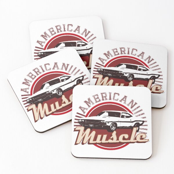 Item preview, 70-74 White Road and Track Muscle Car designed and sold by CoolRide.