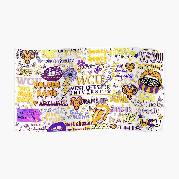 West Chester University Collage Poster