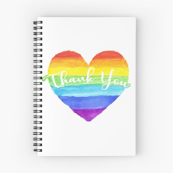 Item preview, Rainbow Thank you designed and sold by LauryQuinn.