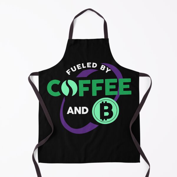 Item preview, Fueled by Coffee and Crypto designed and sold by NinjaStries.