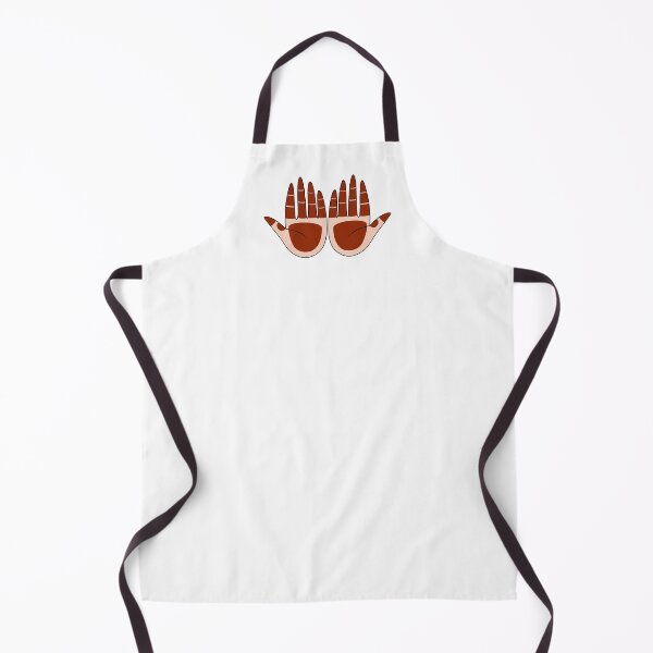 Item preview, Henna hand - white Praying hands design designed and sold by Mennen’s Art.