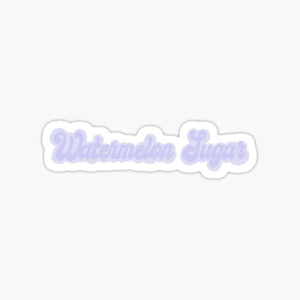 wotahmelon-purple Sticker