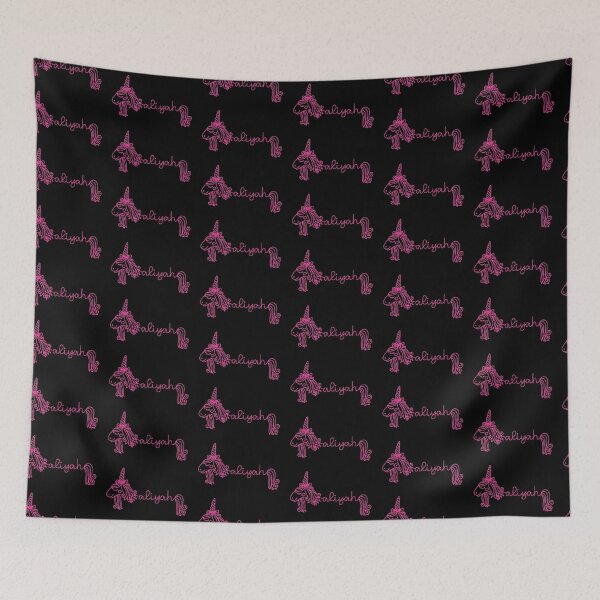 Item preview, Aliyah Pink Unicorn Personalized Girl Name designed and sold by JaneApril.