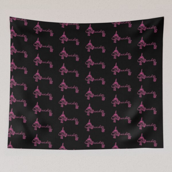 Item preview, Ariel Pink Unicorn Personalized Girl Name designed and sold by JaneApril.