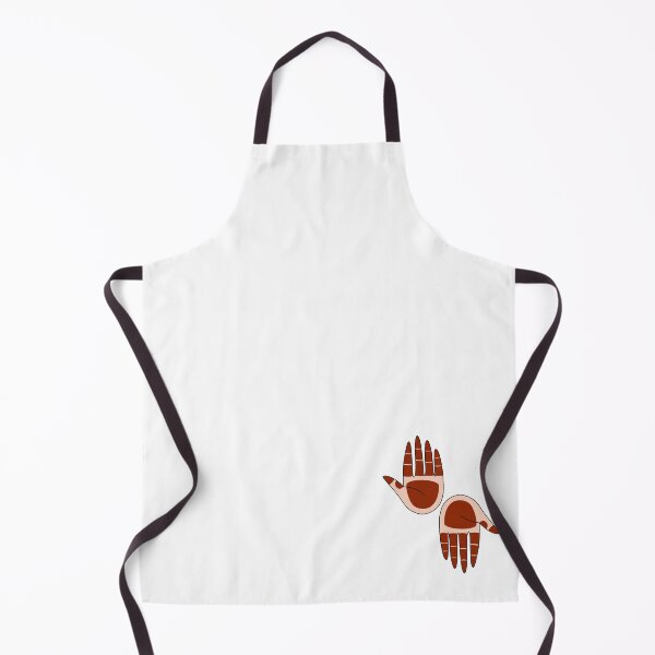 Item preview, Henna hand - white Palm design designed and sold by Mennen’s Art.