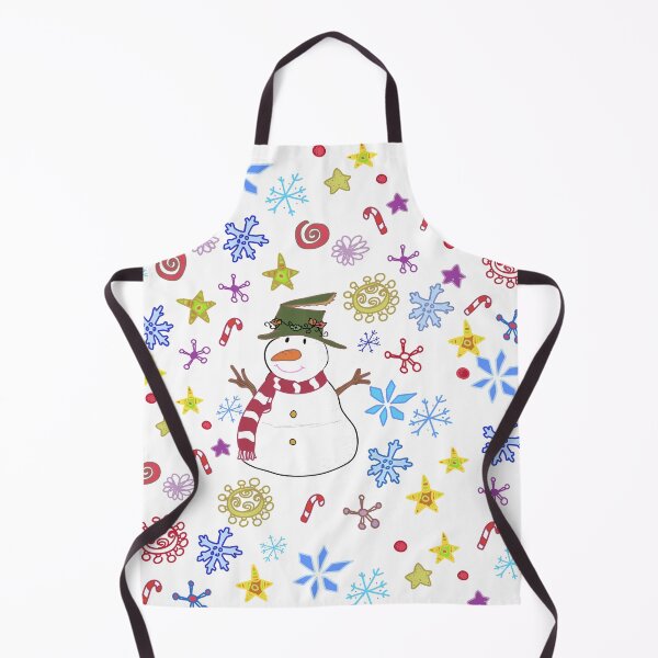 Item preview, Colourful Snowman doodle design designed and sold by markatos.