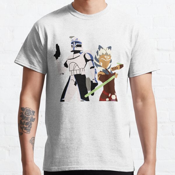 Rex and Ahsoka the clone wars Classic T-Shirt