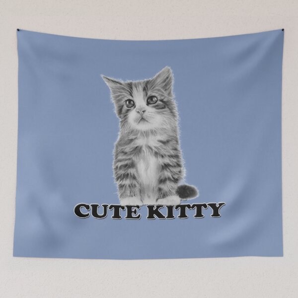 Item preview, Cute Kitty designed and sold by stevenwoodcock.