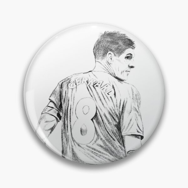 Item preview, Liverpool Legend Steven Gerrard Sketch designed and sold by thebcarts.