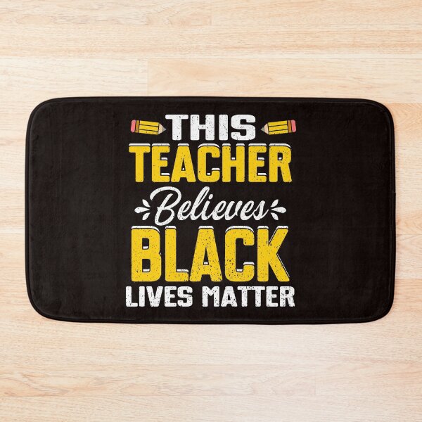Item preview, This Teacher Believes Black Lives Matter, together united, believe and teach against Racism, social justice awareness, teach kindness designed and sold by Majesticoo.