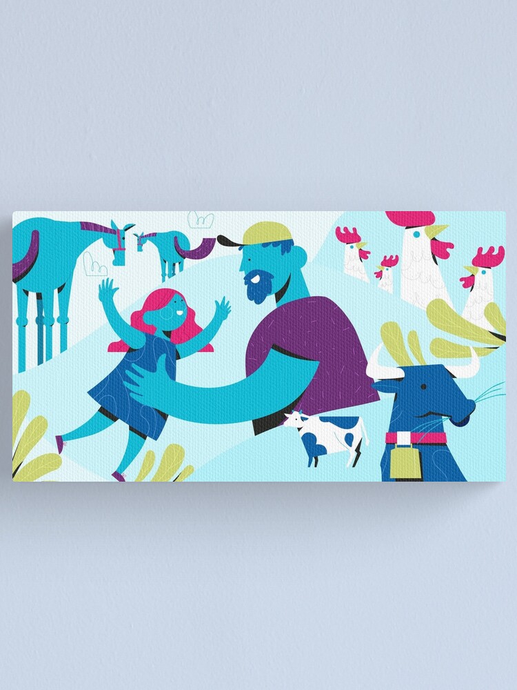 Alternate view of Nofair.mn Canvas Print