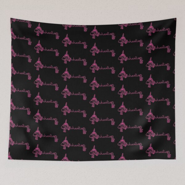Item preview, Charlie Pink Unicorn Personalized Girl Name designed and sold by JaneApril.