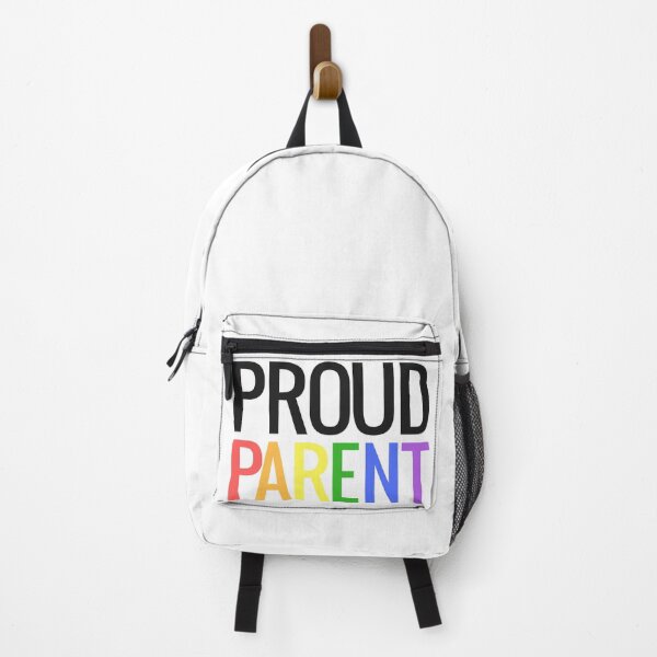Item preview, Gay Pride Awareness March Rainbow Proud Parent Mom and Dad designed and sold by Hopscotch Shop Designs.