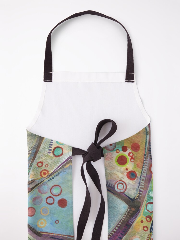 Alternate view of Bohemian Waxwing Painting - 2015 Apron